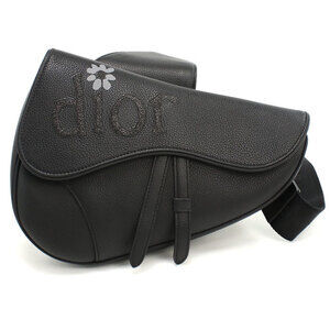 DIOR Saddle Body Bag Men's Black